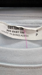 Cotton On Light Blue Short-Sleeve T-Shirt - S