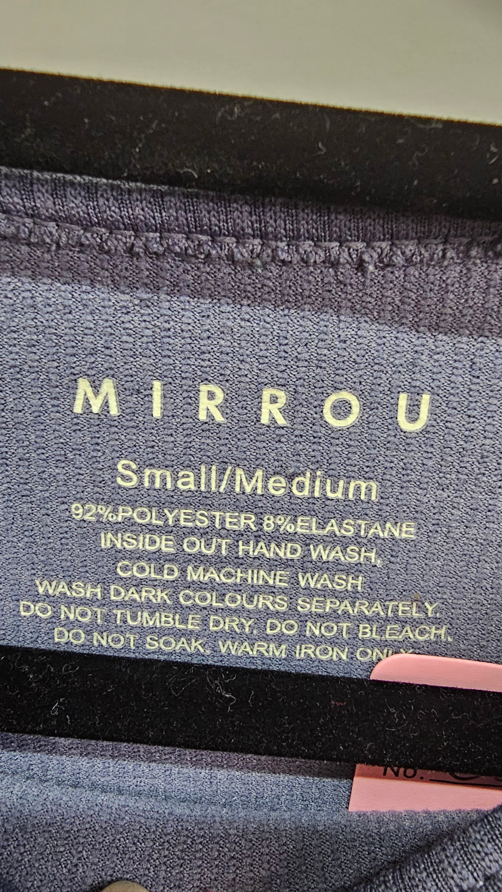 Mirrou Blue/Grey Short-Sleeve T-Shirt - S/M