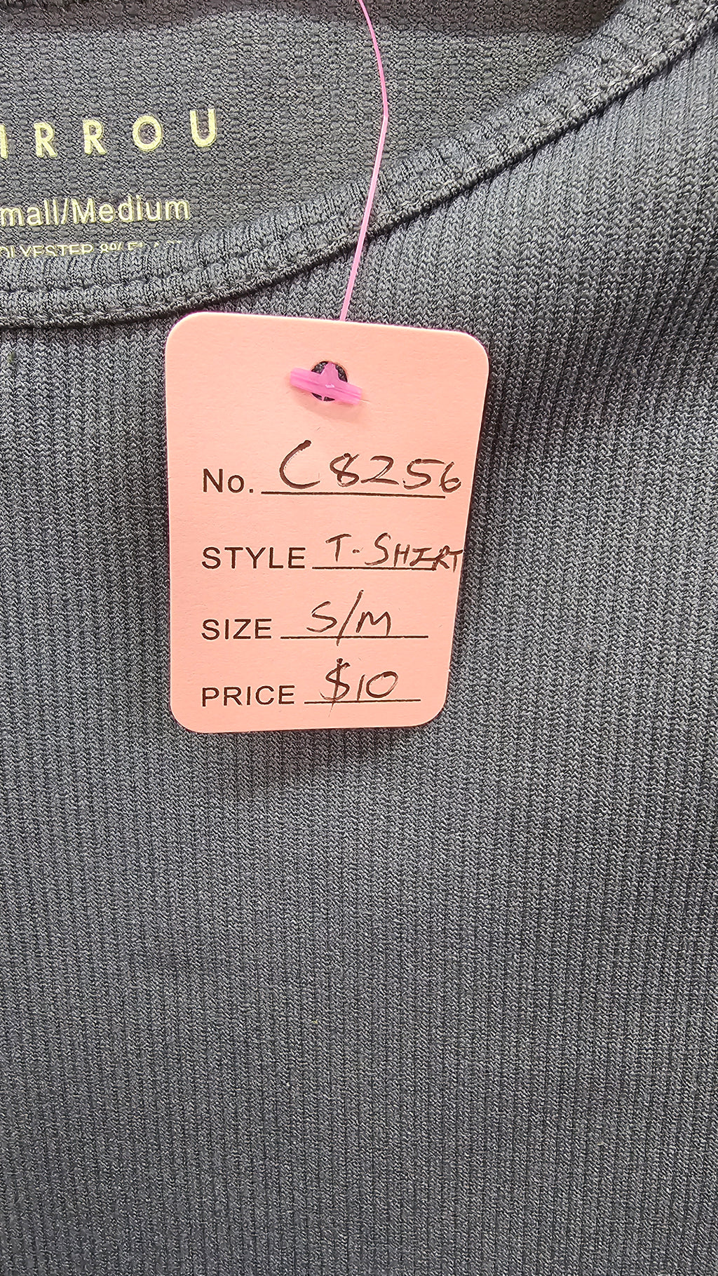 Mirrou Blue/Grey Short-Sleeve T-Shirt - S/M