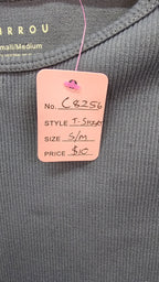 Mirrou Blue/Grey Short-Sleeve T-Shirt - S/M