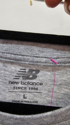 New Balance Grey T-Shirt - L