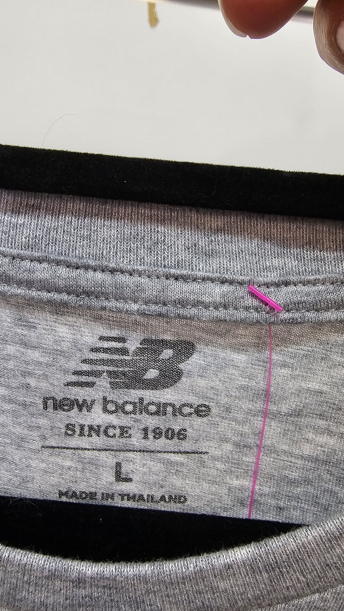 New Balance Grey T-Shirt - L