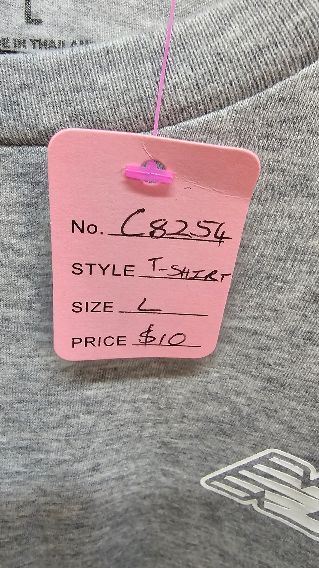 New Balance Grey T-Shirt - L