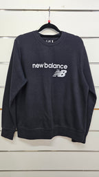 New Balance Black Cotton-Blend Top - L