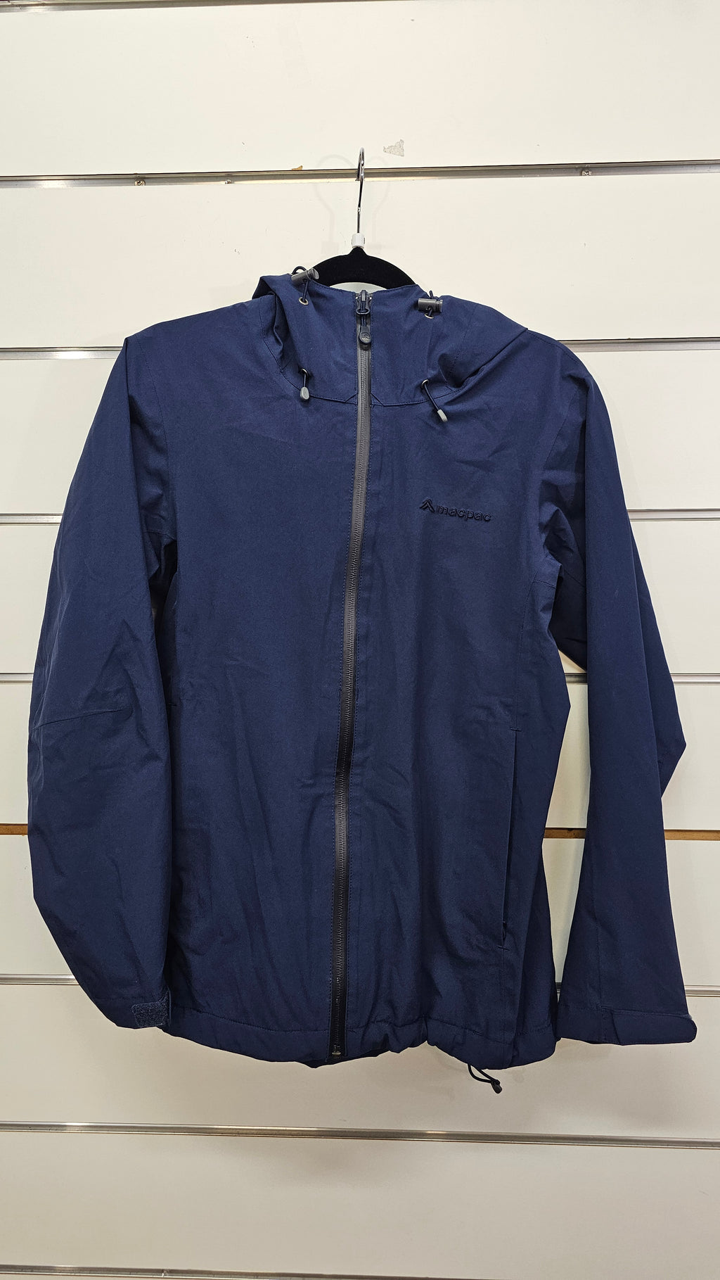Macpac Navy Hooded Rain Jacket - 8