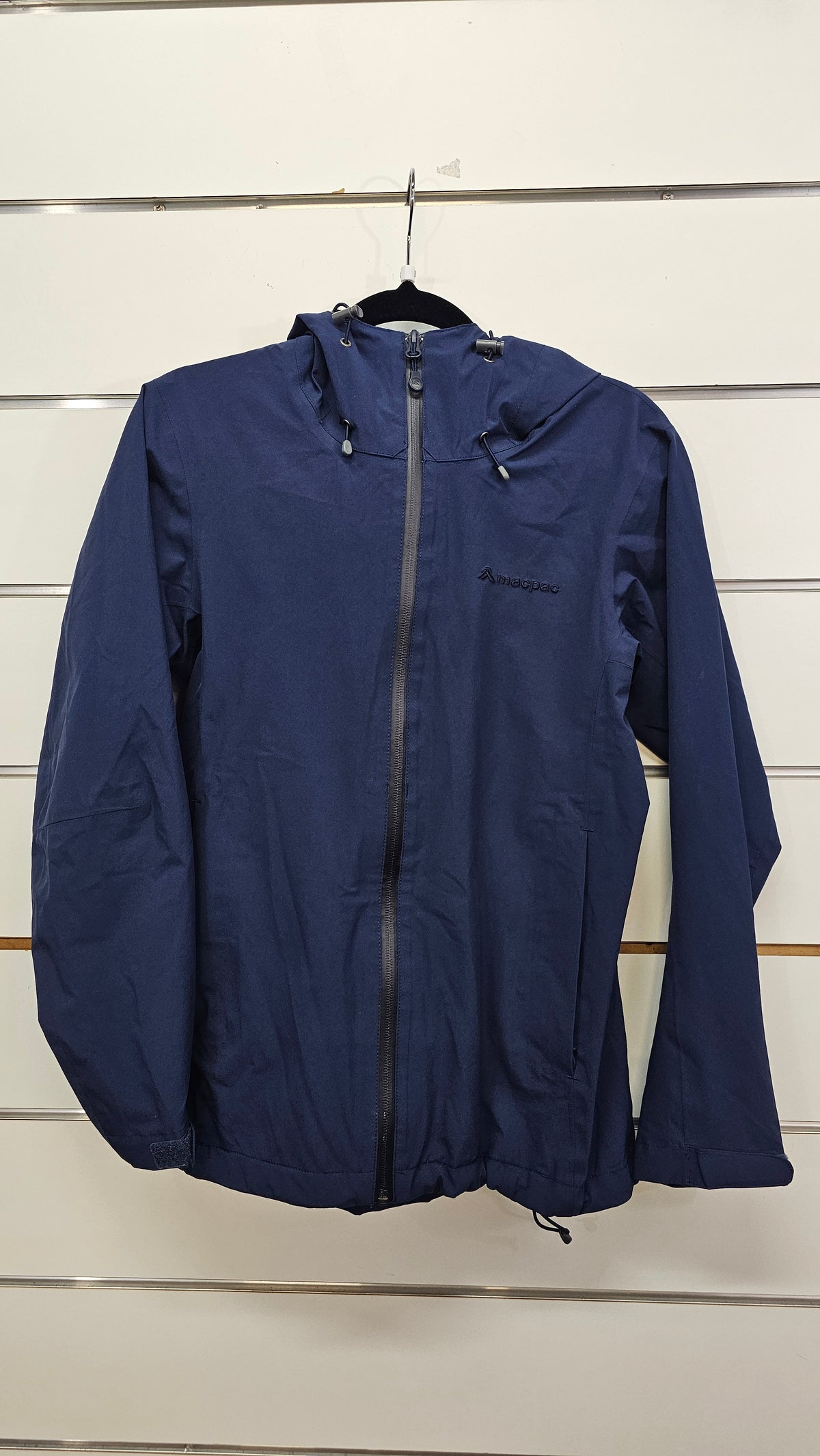 Macpac Navy Hooded Rain Jacket - 8