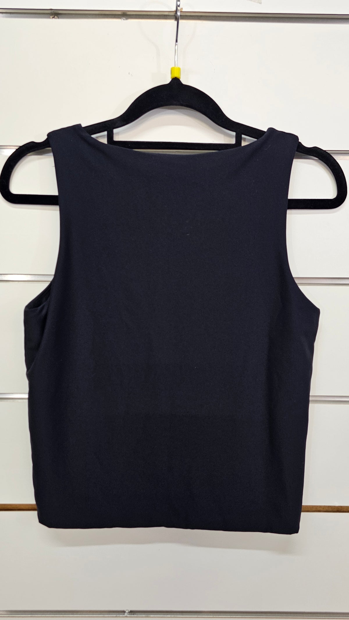 Cotton On Black Lined Sleeveless Top - M