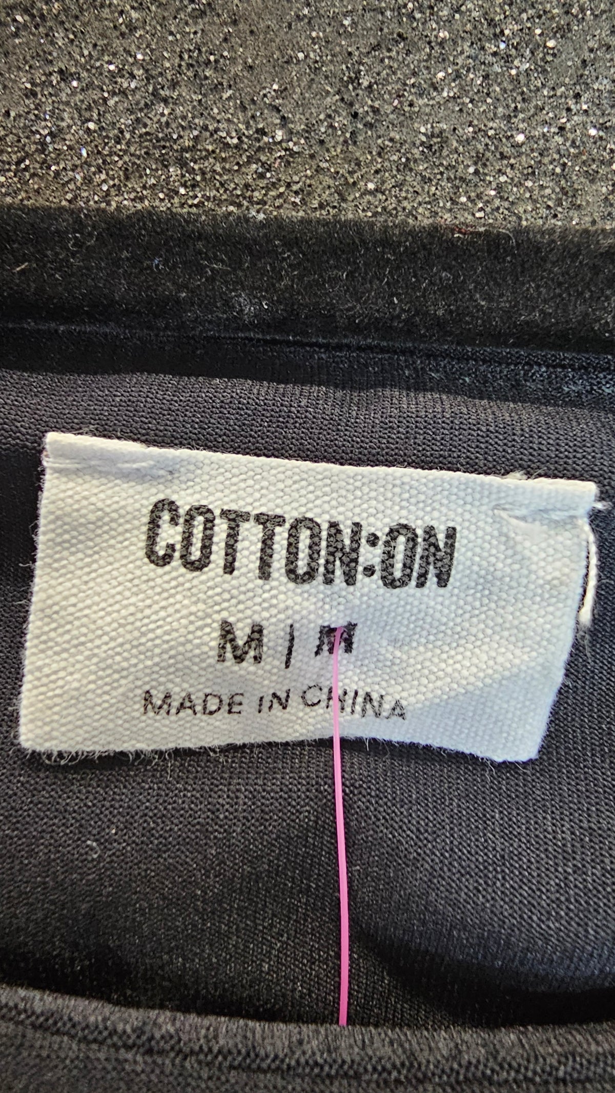 Cotton On Black Lined Sleeveless Top - M
