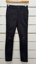 Dotti Distressed-Knee Denim Jeans - 10