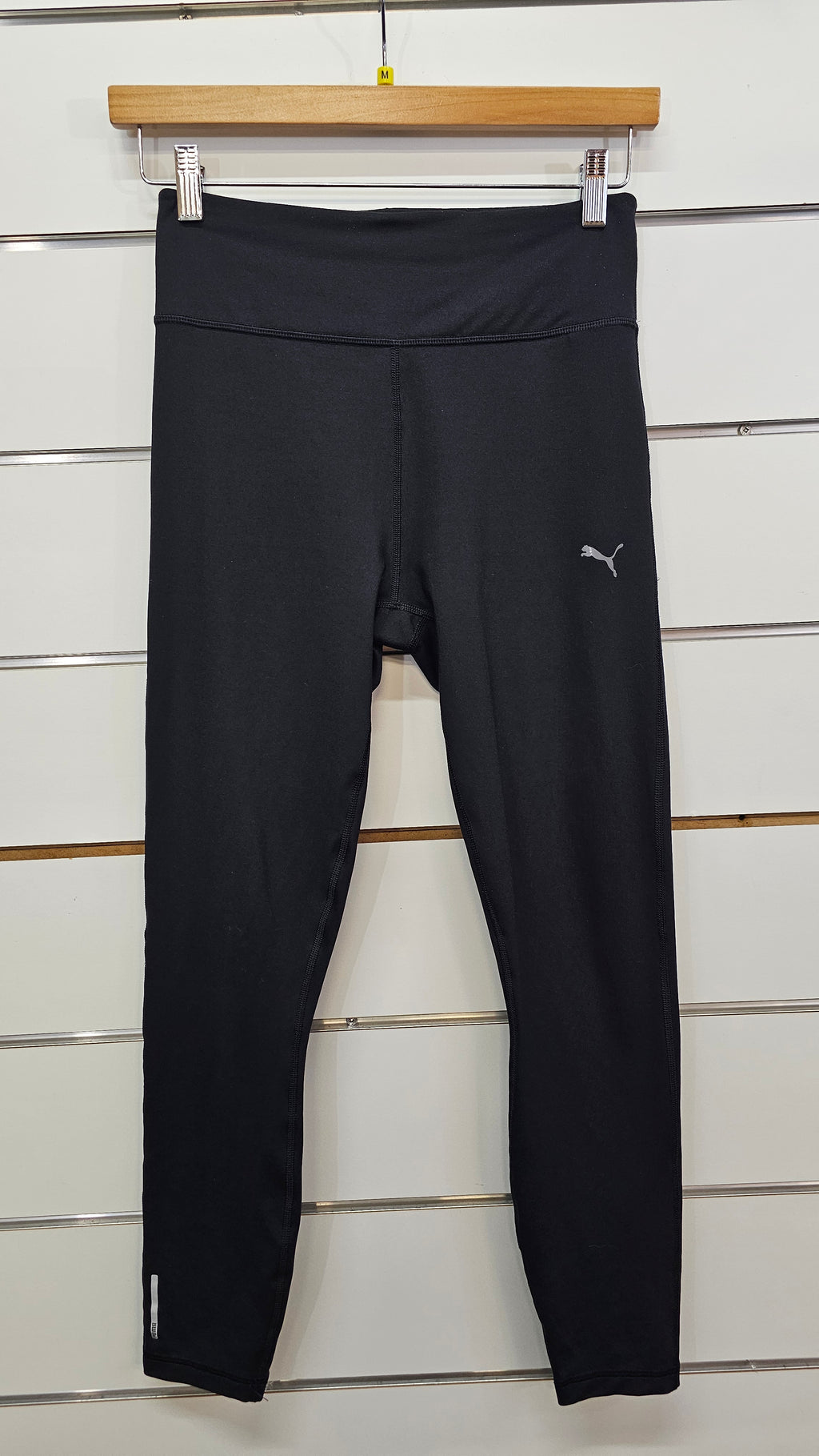 Puma Black Gym Tights - M