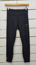 Puma Black Gym Tights - M