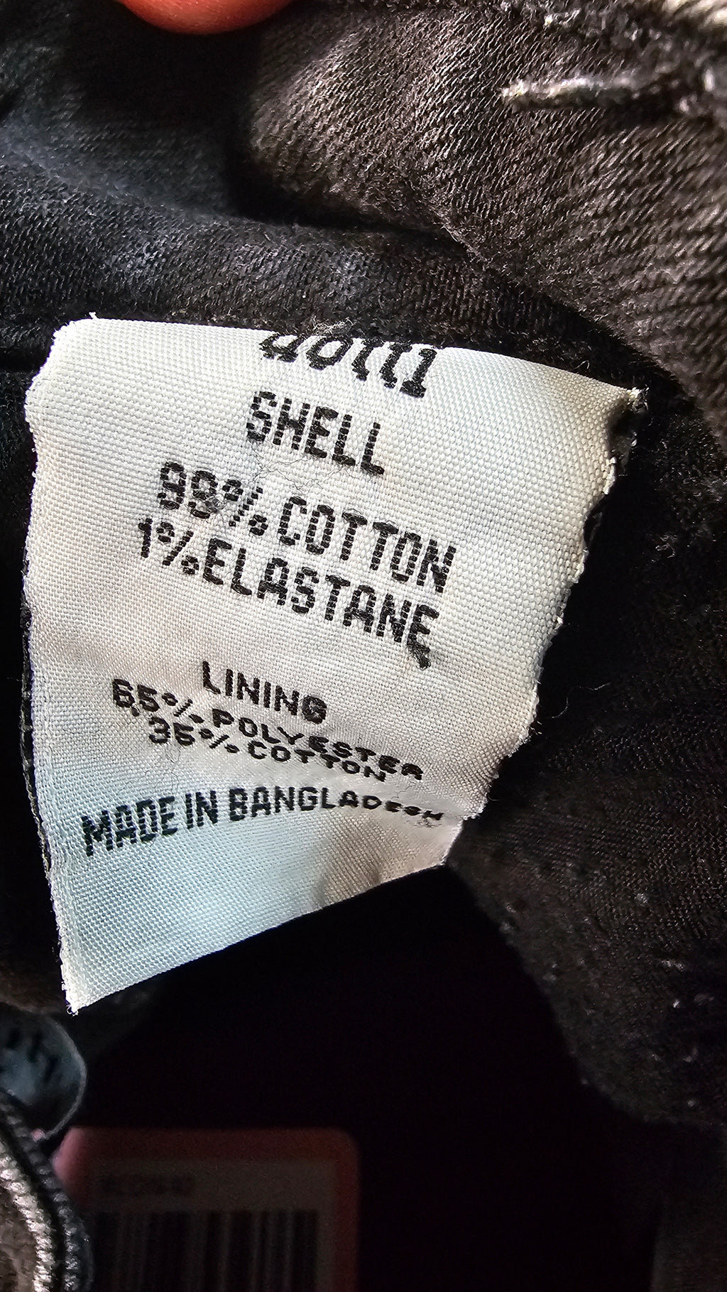 Dotti Black Cotton Denim Jeans - 8