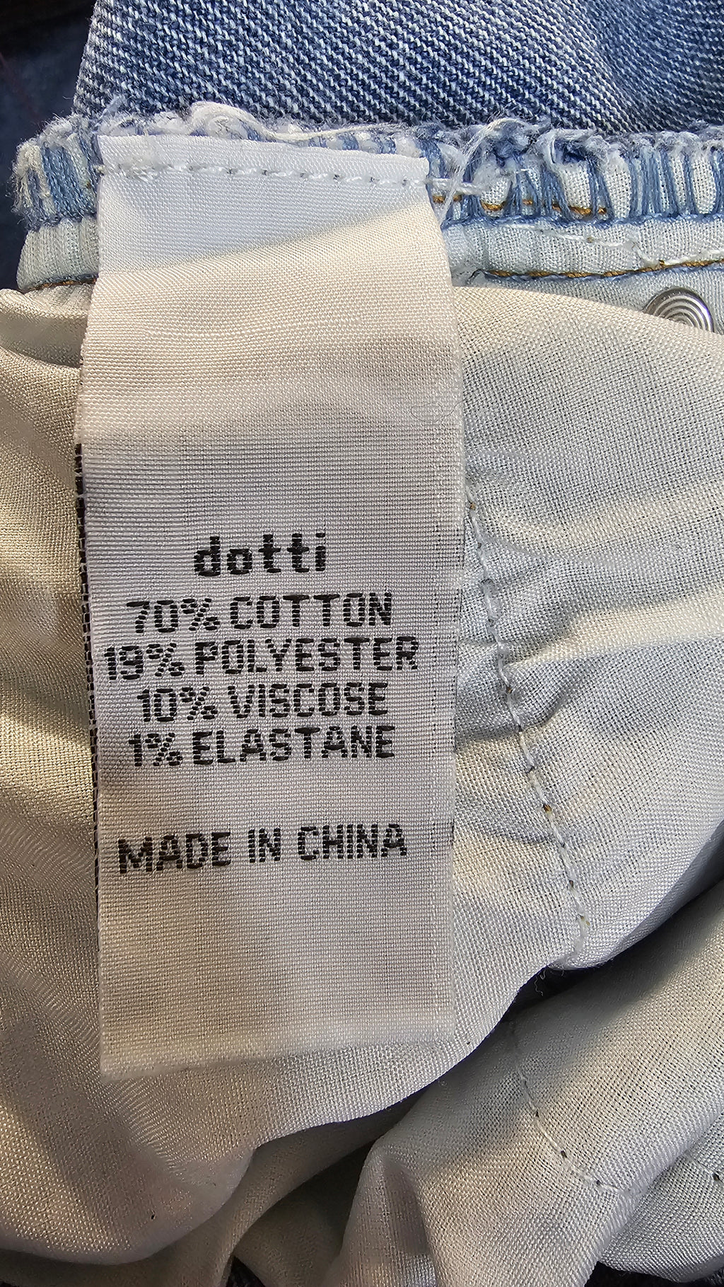 Dotti Mid-Wash Wide-Leg Denim Jeans - 8