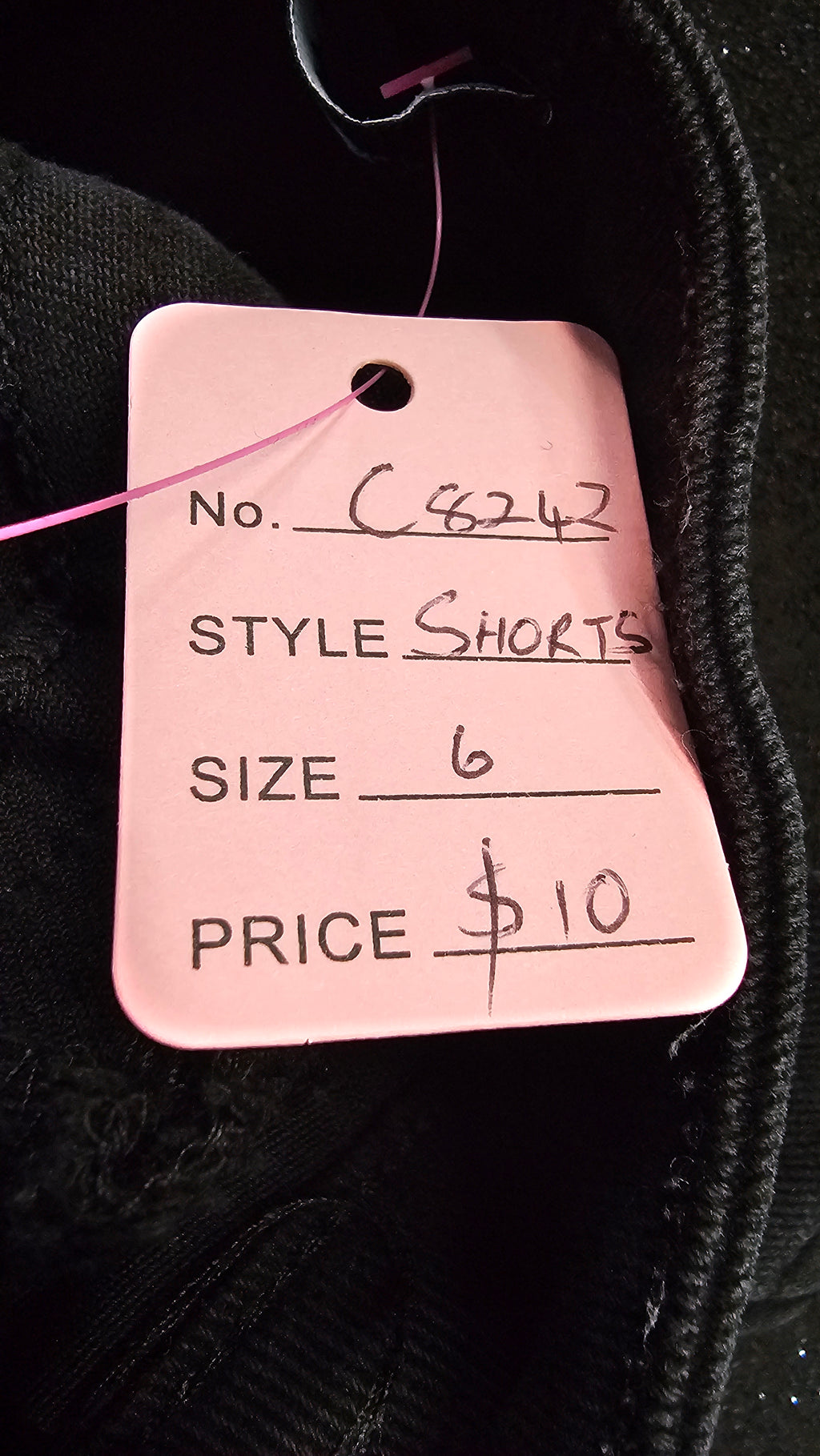 Dotti Black Denim Shorts - 6