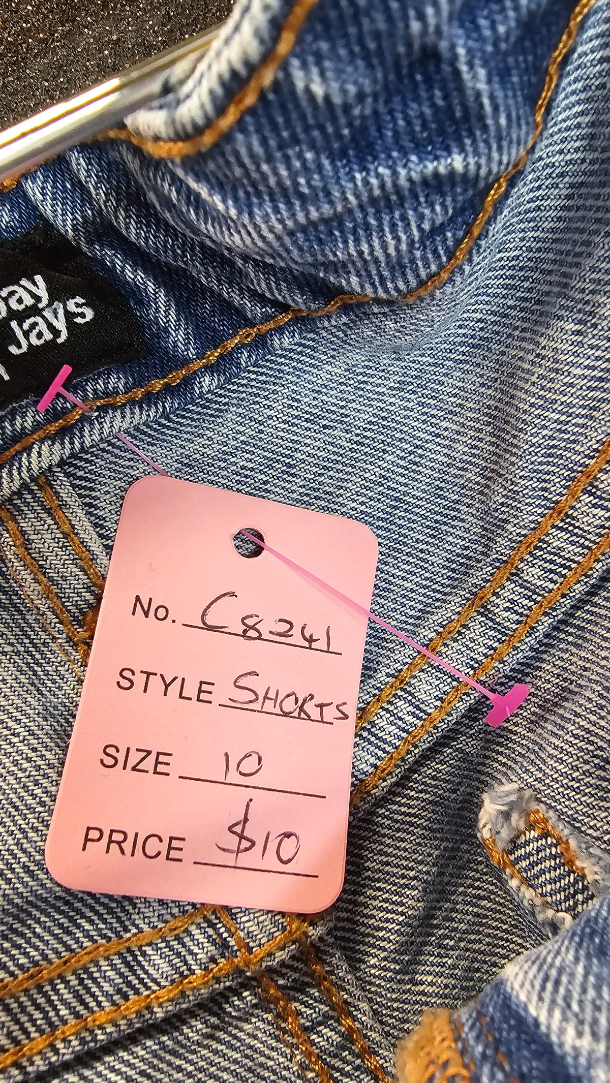 Jay Jays Dark-Wash Denim Shorts - 10