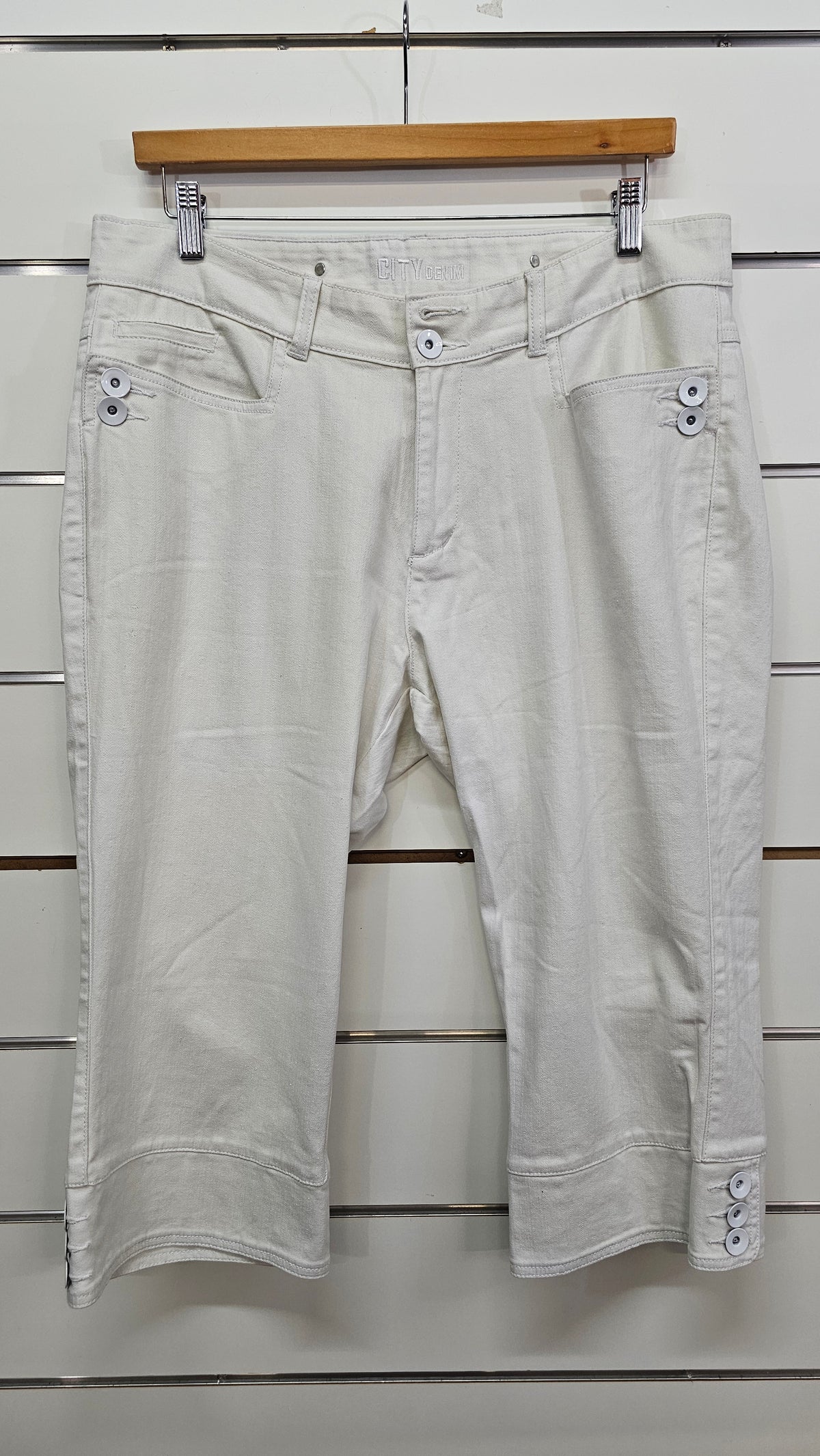 White City Denim 3/4 Jeans - 16