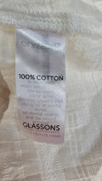 White Glassons Sheer Blouse - 6