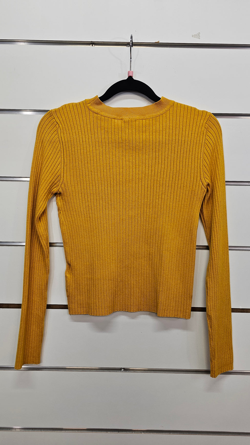 Mustard Yellow Divide Jumper -S