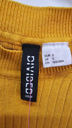 Mustard Yellow Divide Jumper -S