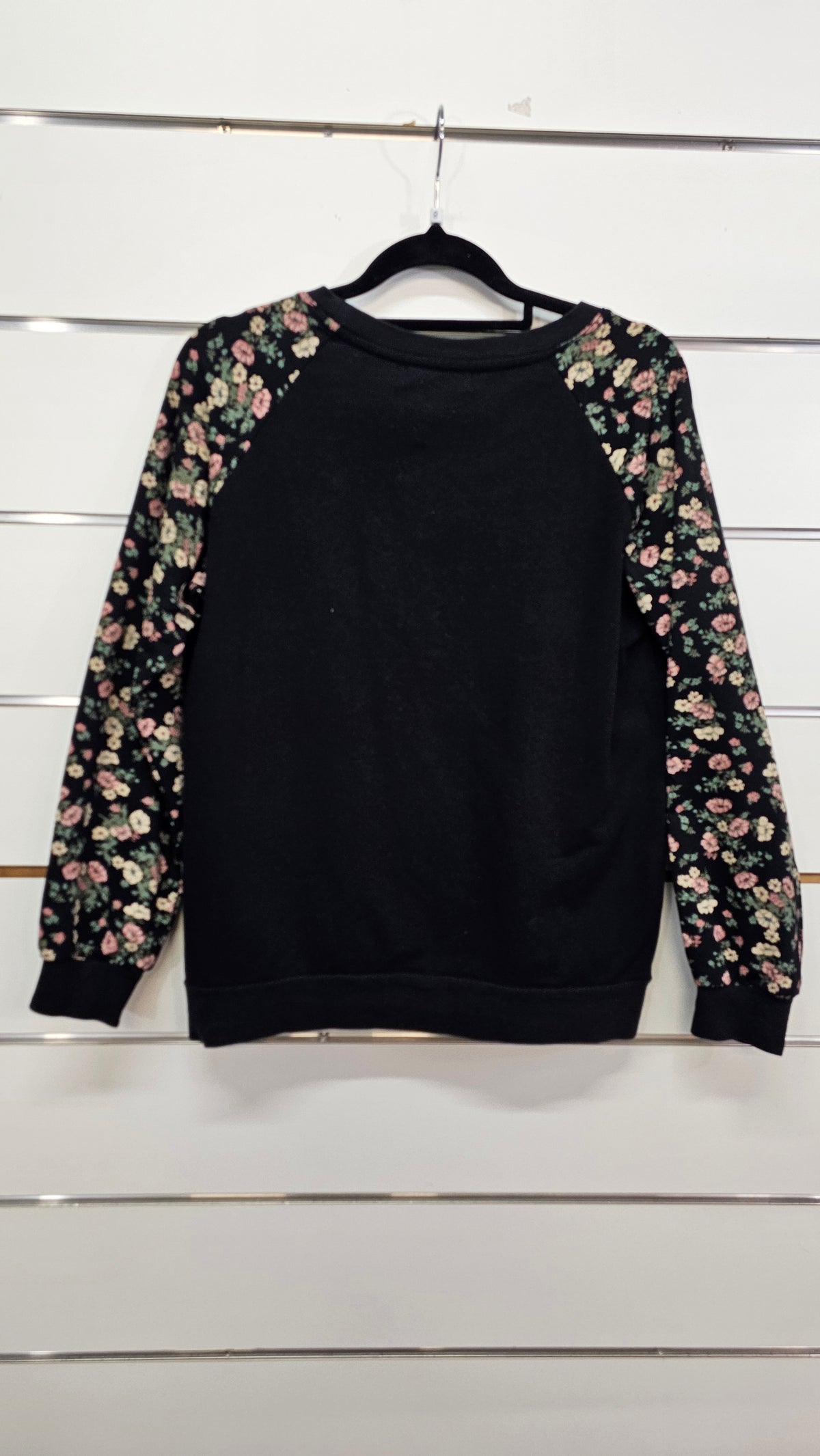 Black Addison Floral Sleeve - 8