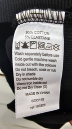 Silent Theory Black Ribbed Heavyweight Cotton Singlet - 14
