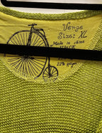 Verge Knitted Short Sleeve Blouse - XL image 2