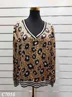 Charlo Leopard Print Blouse - 14 image 0