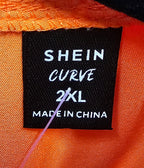 Shein Orange Long Sleeve Dress - 2XL image 4