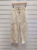 Jeans Uno 7/8 Cream Pants - 16 image 0