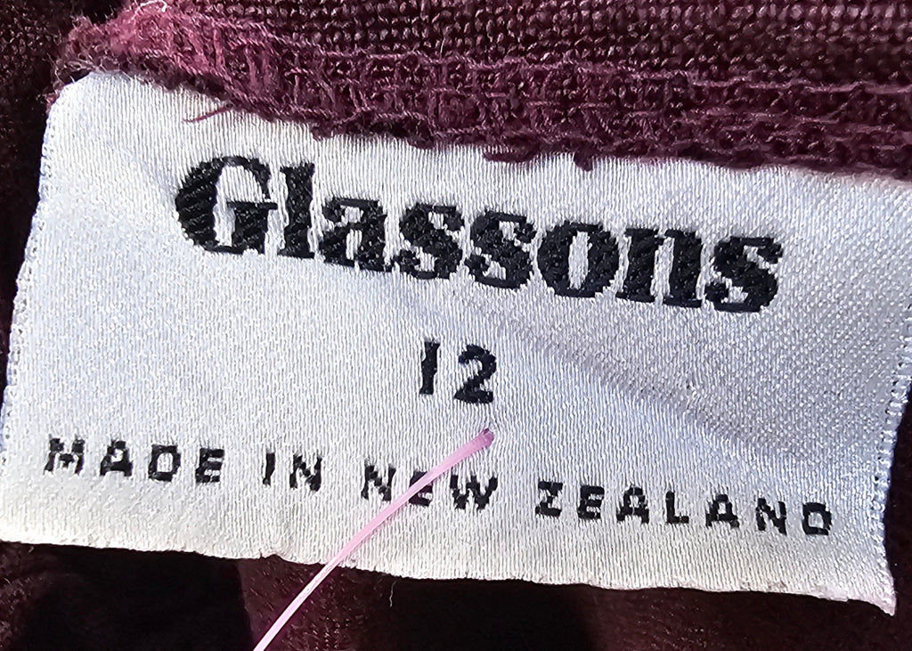 Glassons Plum Linen Skirt - 12 image 2