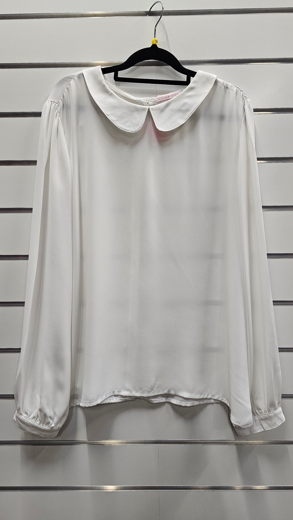 Vintage Rose white long sleeve blouse - size 16 image 0
