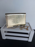 Olga Berg Gold Clutch Bag image 0