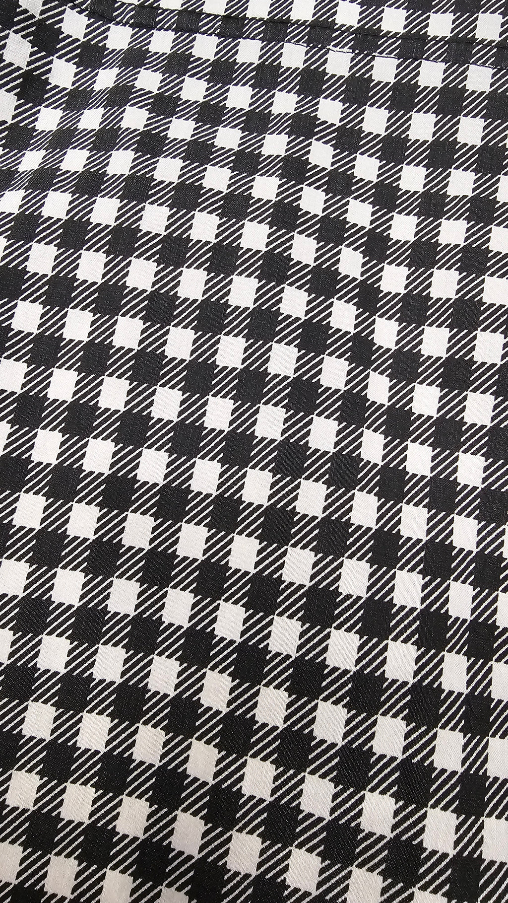 Verge 3/4 Black And White Checkered Pants - 18 image 1