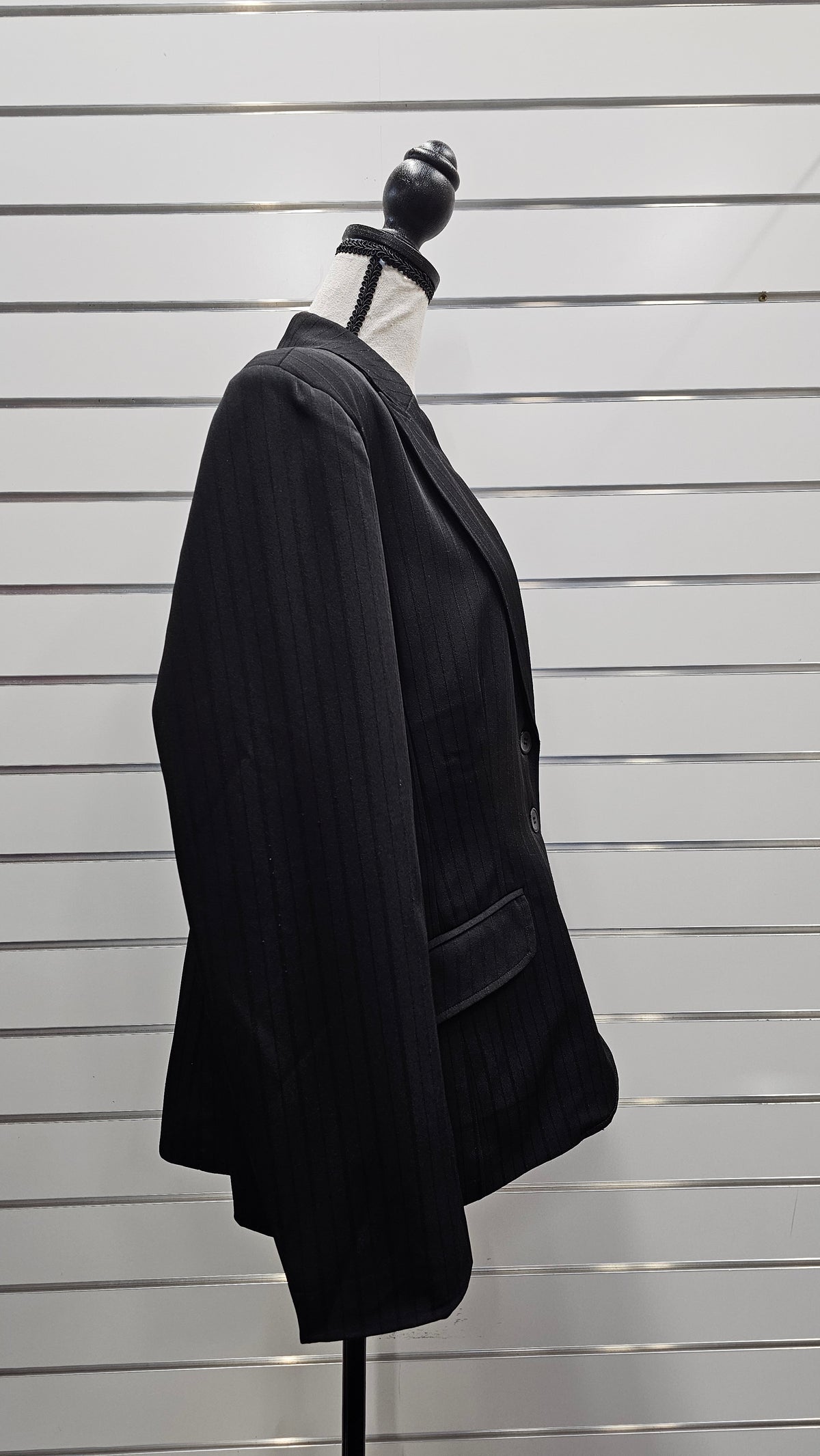 Spiral Black Tailored Jacket - 16 image 1