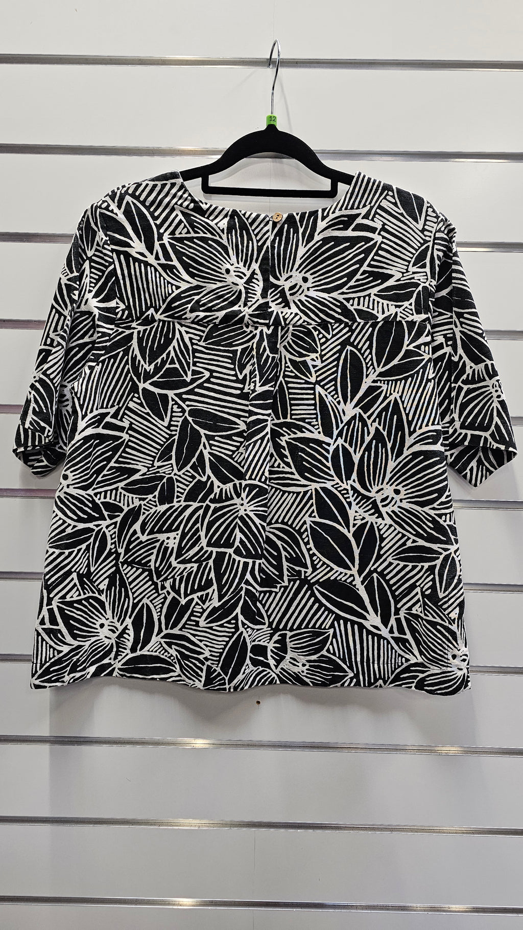 Nancybird Linen And Cotton Blend Short Sleeve Blouse - 12 image 1