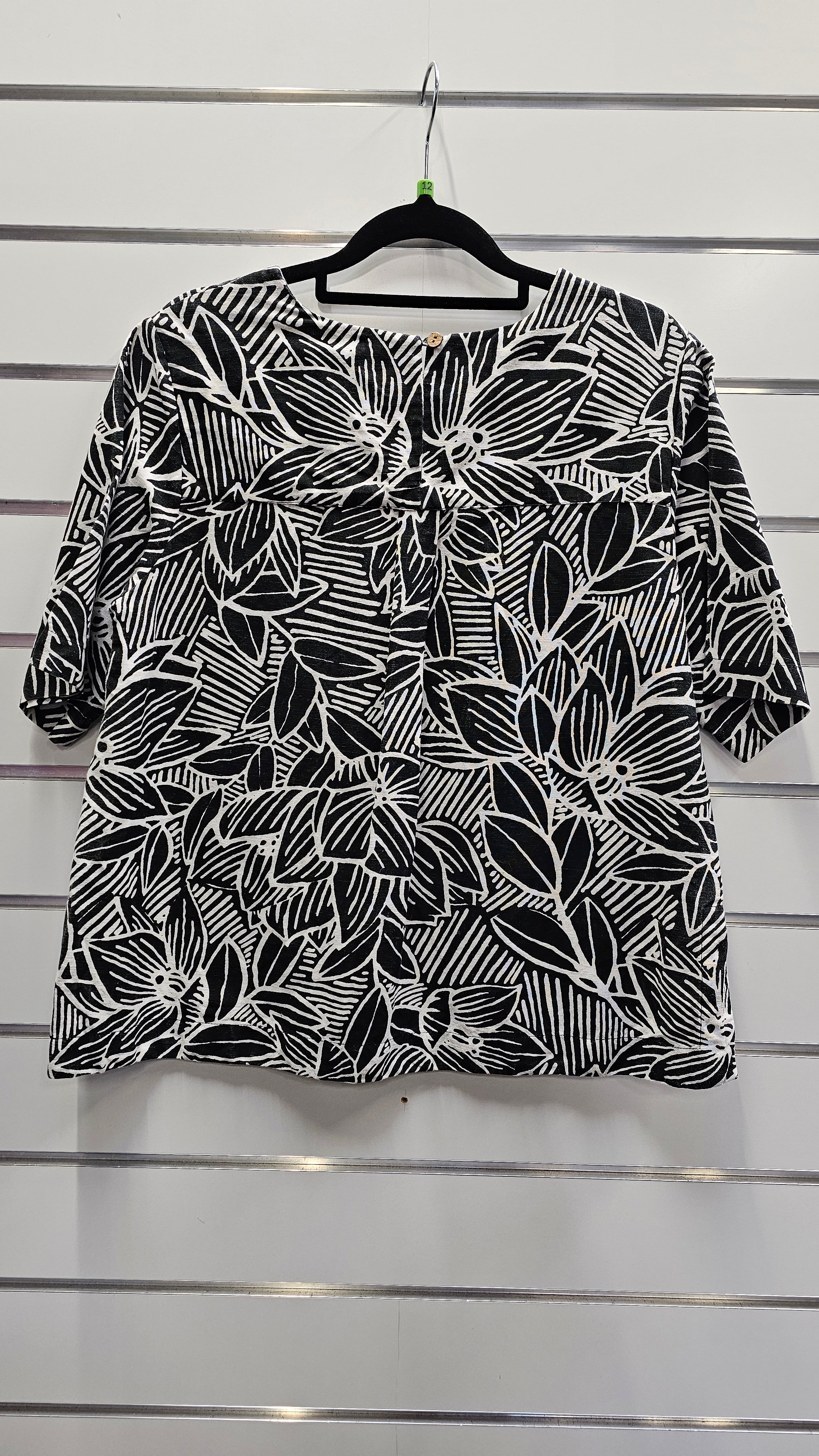 Nancybird Linen And Cotton Blend Short Sleeve Blouse - 12 image 1