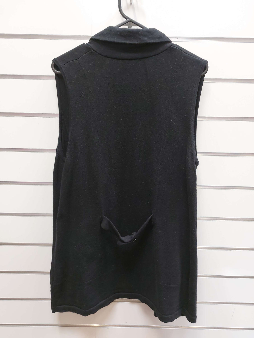 Blue Illusion Cardigan Vest - M image 1