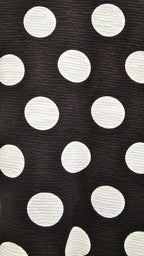 Marco Polo Black And White Cardigan 7/8 Sleeve, 95% Cotton image 2