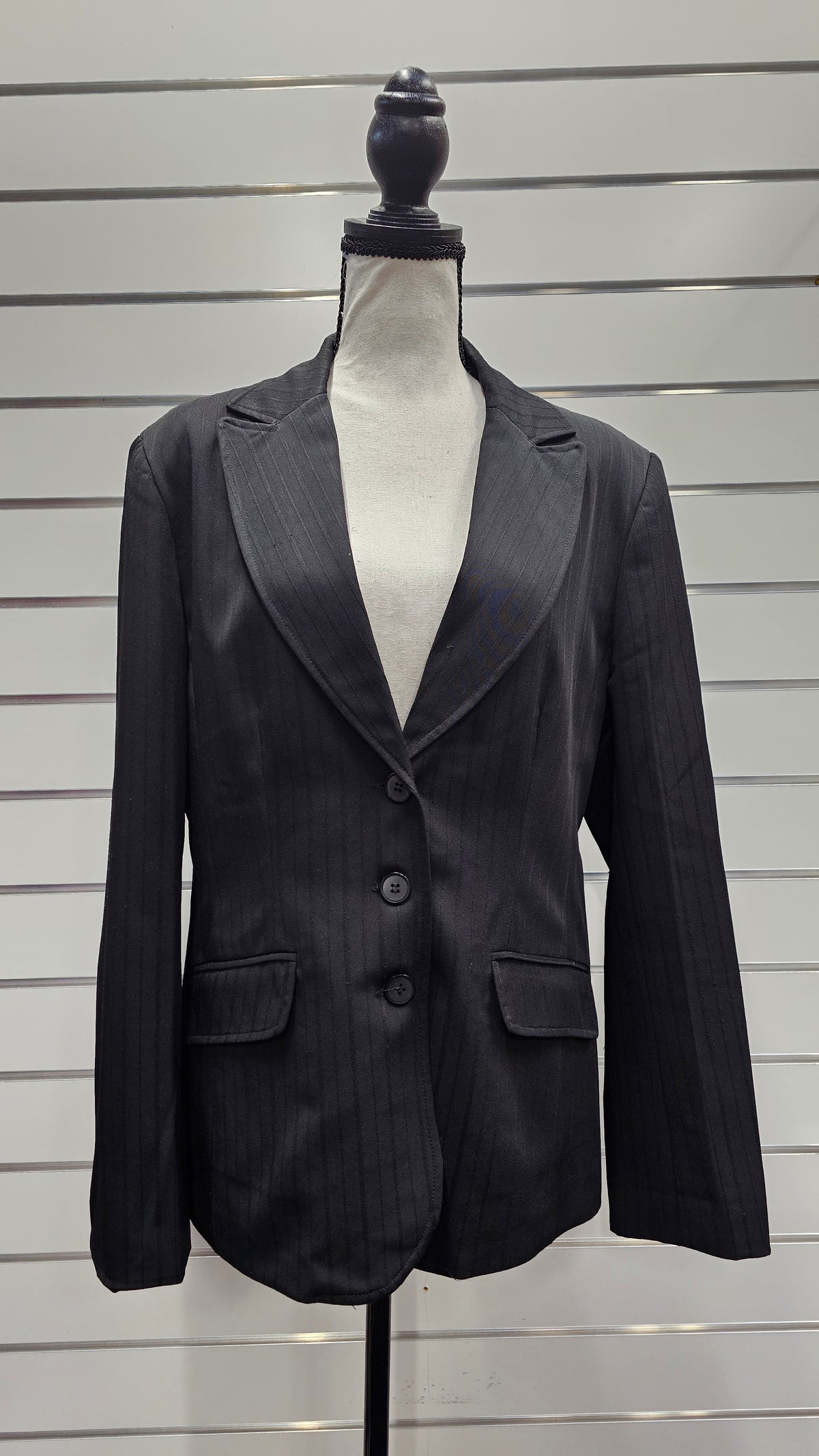 Spiral Black Tailored Jacket - 16 image 0