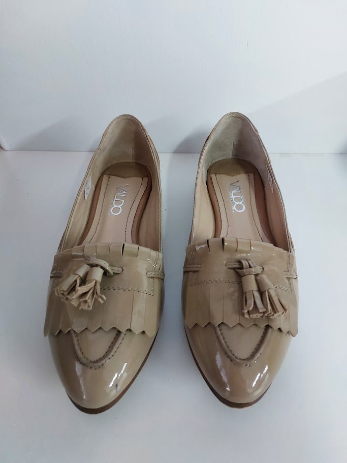 Valdo Nude Leather Slip On Shoe - 40 image 0