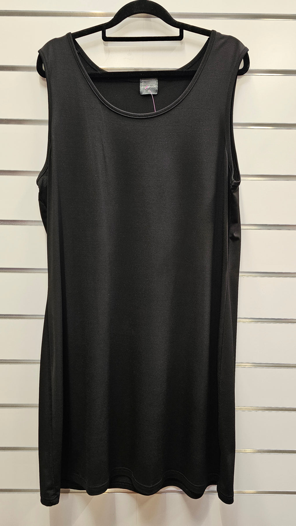 Esplanade black singlet dress - size XL image 0