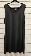 Esplanade black singlet dress - size XL image 0
