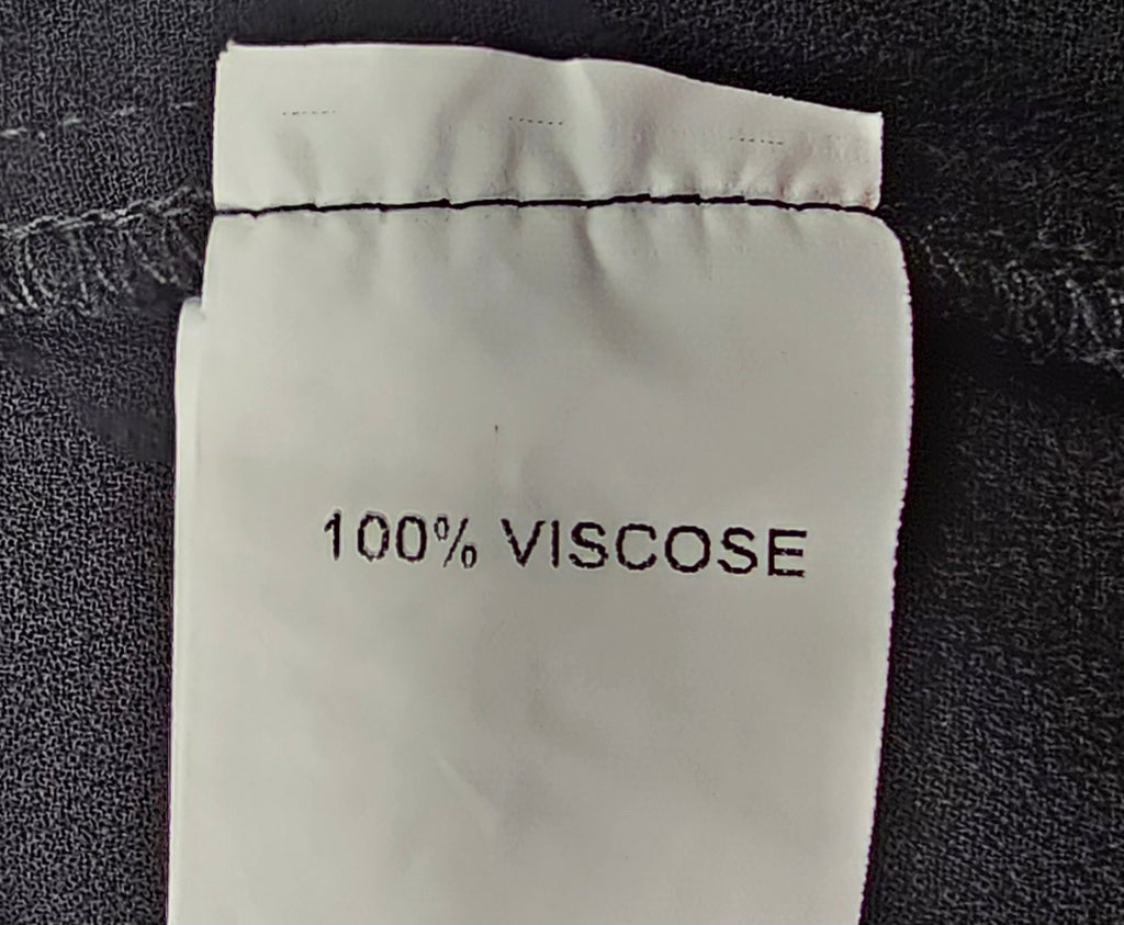 Faye black dress 100% Viscose - size 12 image 6