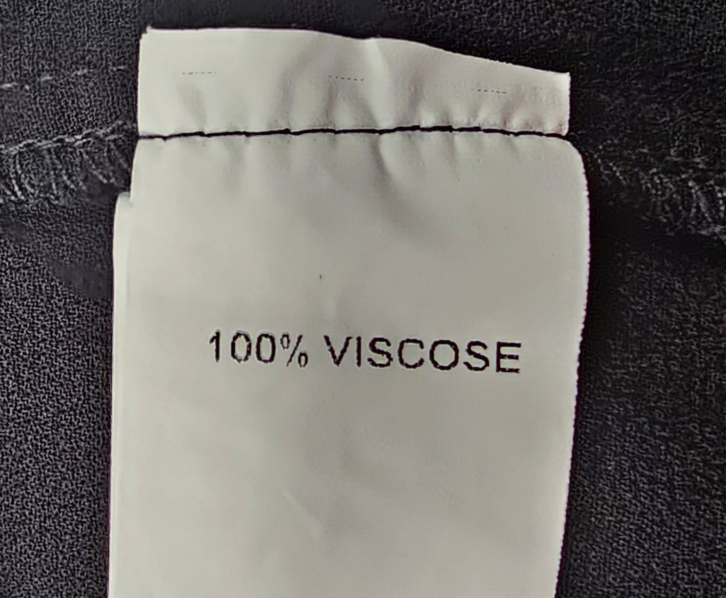 Faye black dress 100% Viscose - size 12 image 6