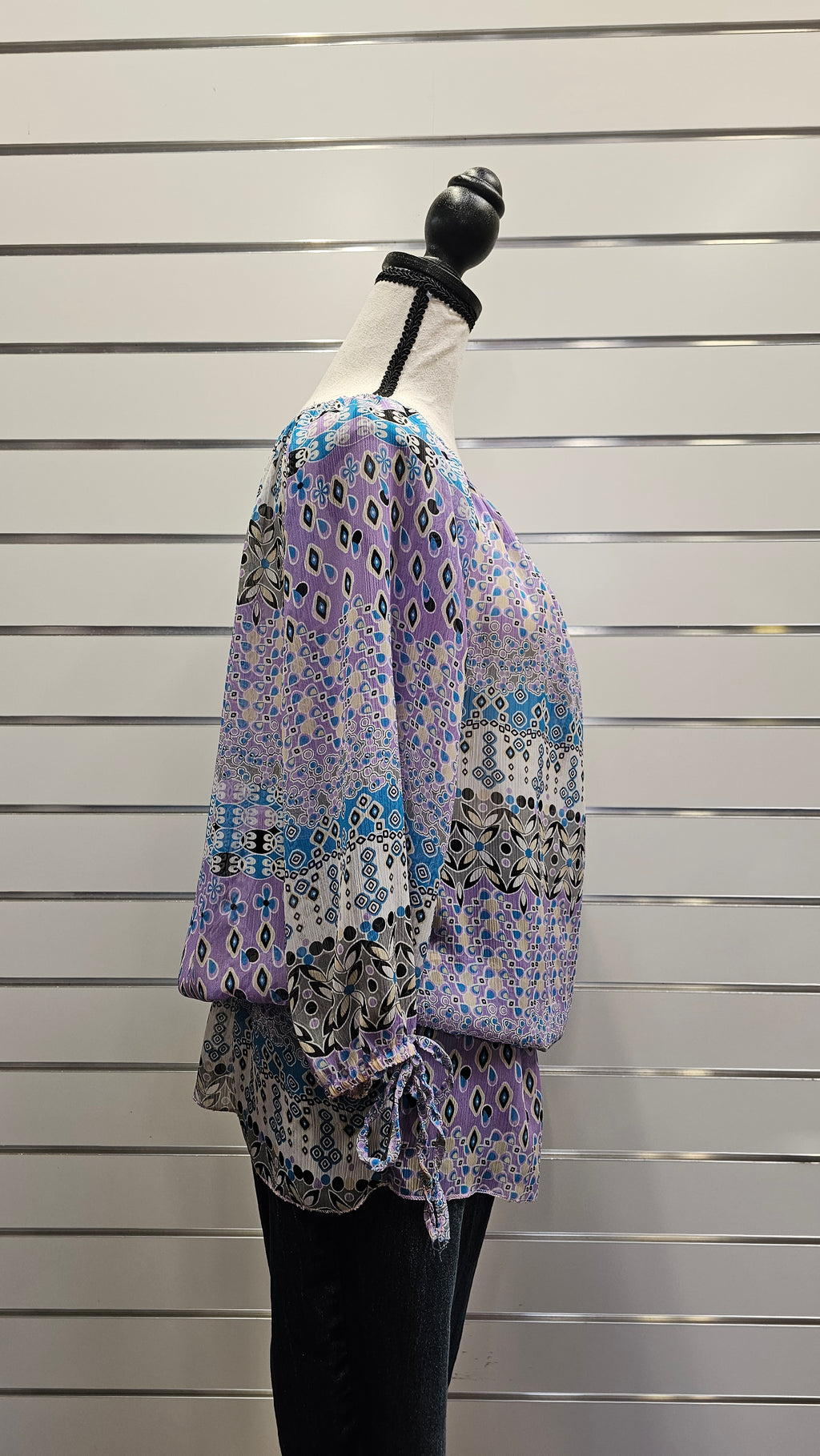 Innovative Purple Blouse - M image 4