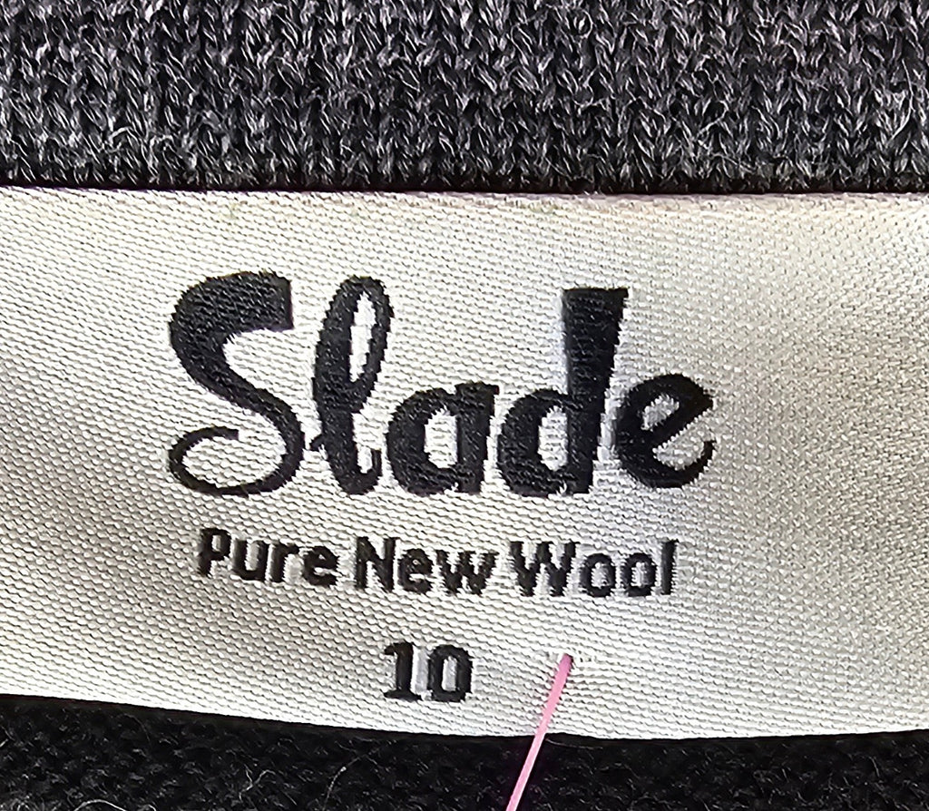 Slade Grey Cardigan Pure New Wool - 10 image 3