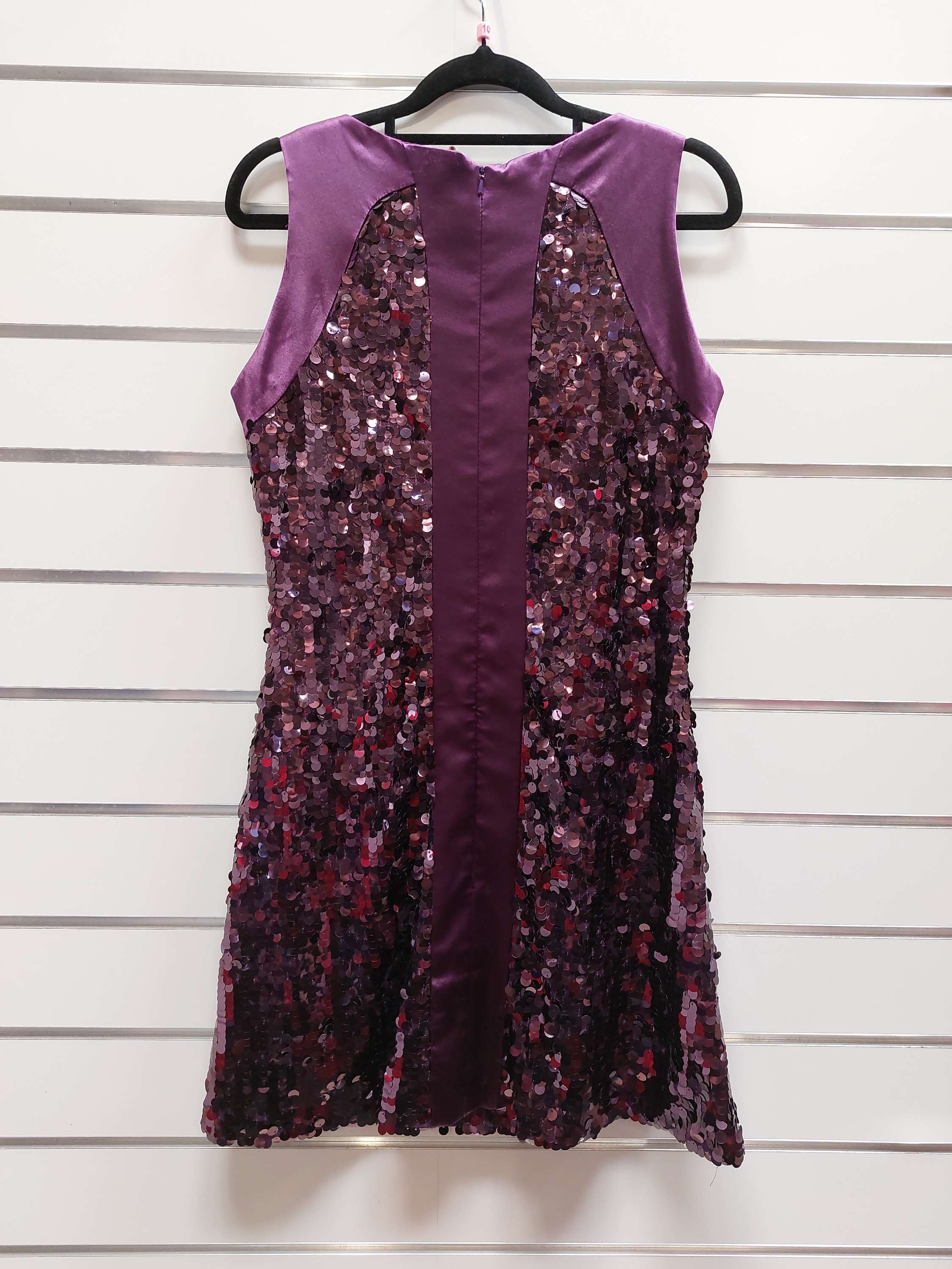 Charas Purple Sequin Dress - 10 image 2