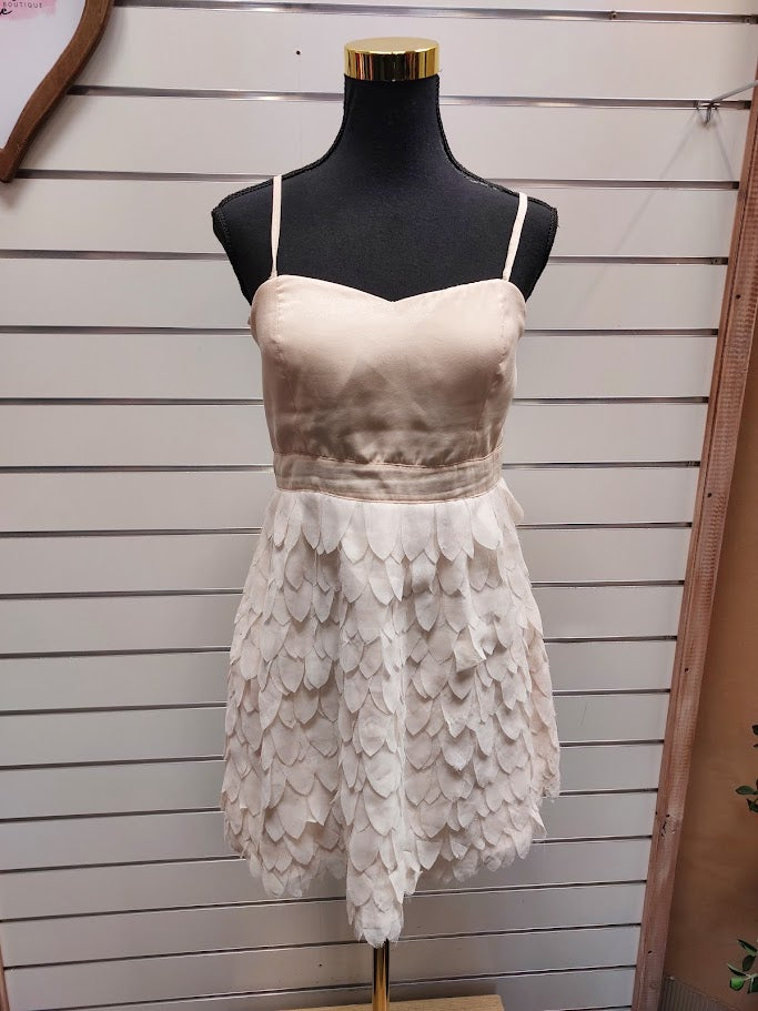 Dotti Cream Cocktail Dress - 12 image 0