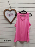 Active Intent Pink Gym Singlet - 2XL image 0