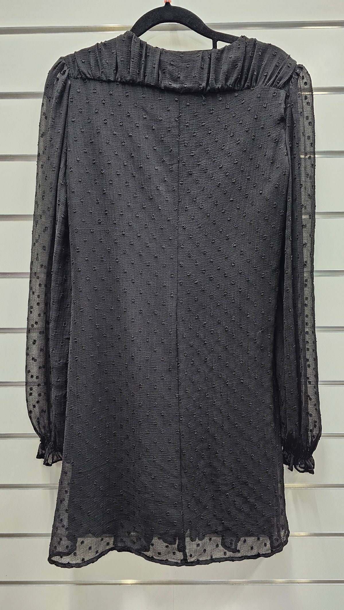 Zara Long Sleeve Black Dress - S image 1